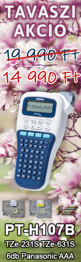 TAVASZI CÍMKÉZŐ AKCIÓ!