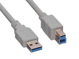 Nyomtató kábel USB A-B 1.8m szürke