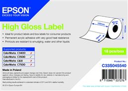 Epson S045540 magasfényű etikett