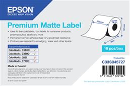 Epson S045727 prémium matt címkeszalag