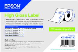 Epson S045730 magasfényű etikett