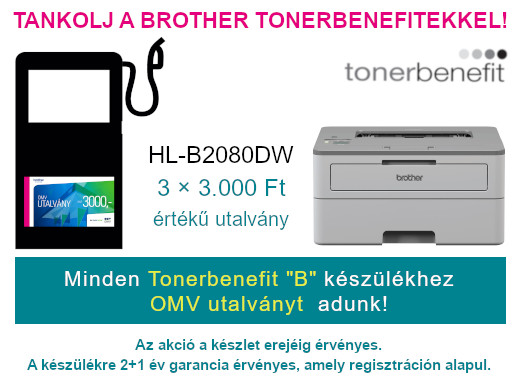 OMV utalvány HL-B2080DW OMV utalvány HL-B2080DW