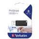 Verbatim PinStripe 8GB USB2.0 PenDrive
