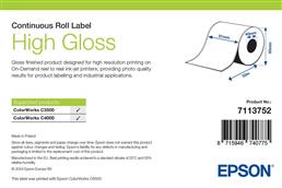 Epson 7113752 magasfényű címkeszalag