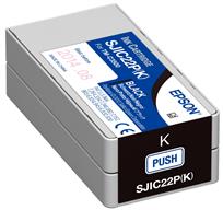 Epson SJIC22P(K) fekete tintapatron