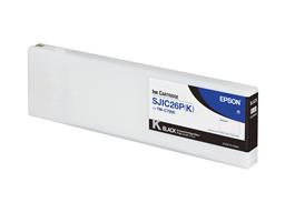 Epson SJIC26P(K) Fekete tintapatron