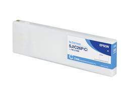 Epson SJIC26P(C) Cián tintapatron