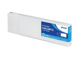 Epson SJIC30P(C) Cián tintapatron