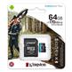 Kingston micro SDCG3 64GB kártya